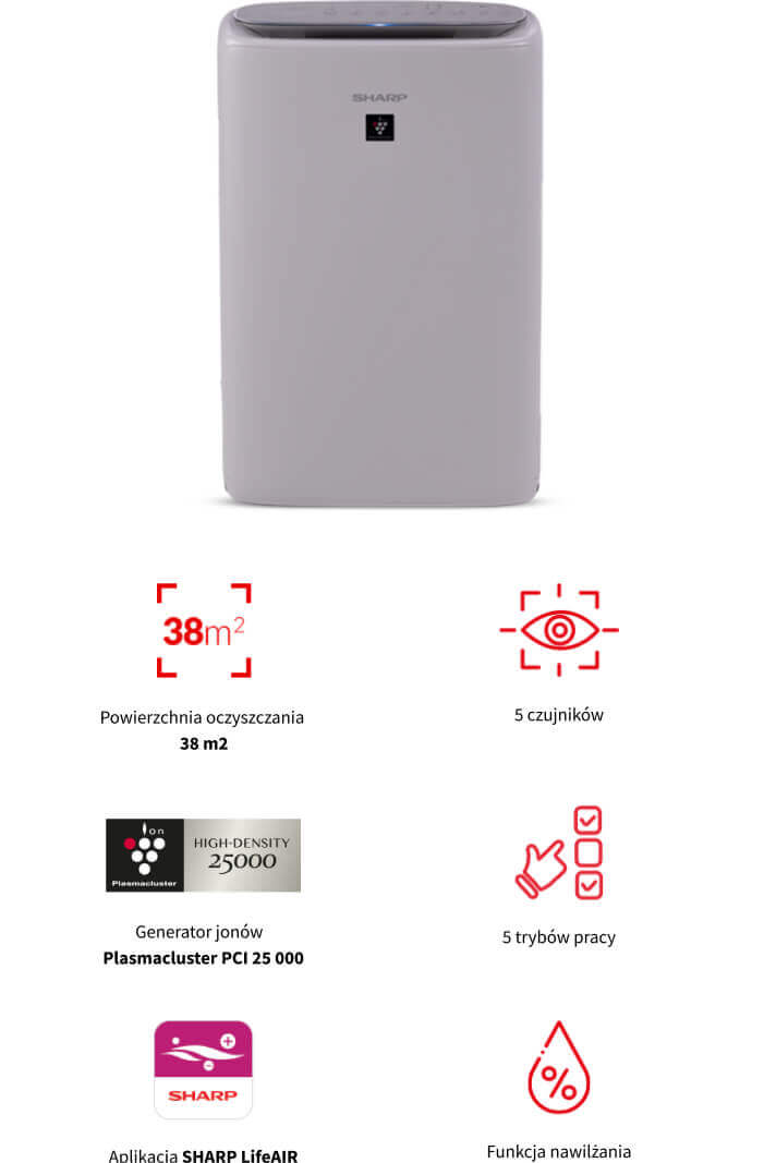 Sharp Air purifier KI-N52EU-L