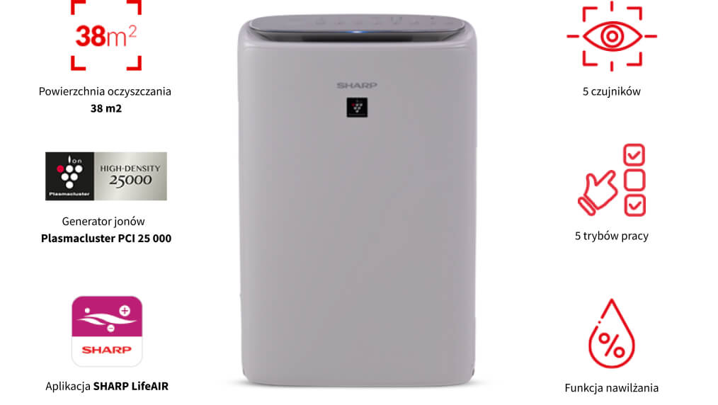 Sharp Air purifier KI-N52EU-L