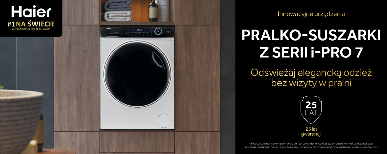 Pralko-suszarka Haier i-Pro 7 HWD120-B14979-S i-Refresh