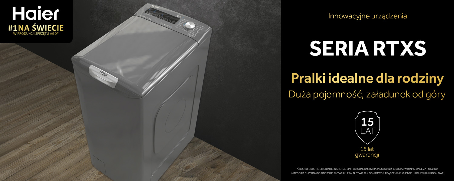 Pralka Haier RTXSGQ48TMSCRE16