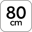80 cm szerokości