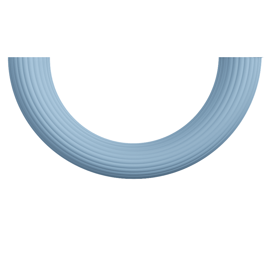 Фрагмент синього динаміка навушники Huawei FreeClip2