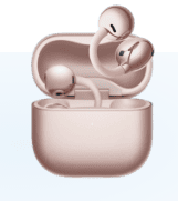 Зарядний чохол FreeClip 2 з навушниками, рожеве золото