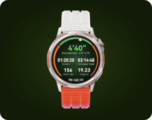 HUAWEI Watch GT Runner 2 з помаранчевим ремінцем, цифровим дисплеєм та кольоровим кільцем з маркером