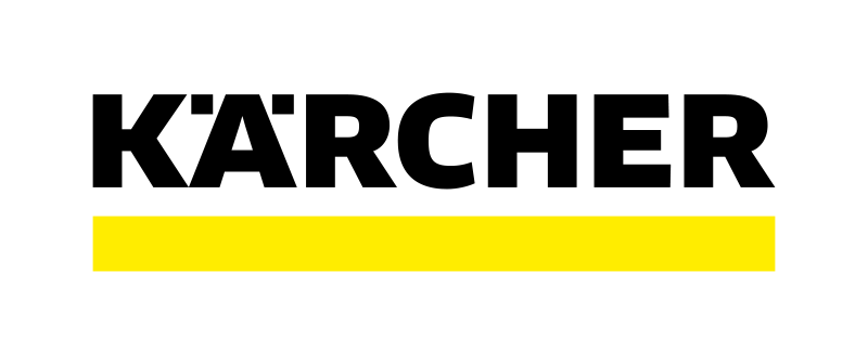 Білий фон з логотипом Kärcher