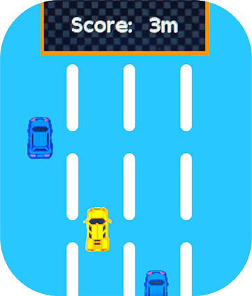 Zrzut ekranu smartwatcha z gry Car