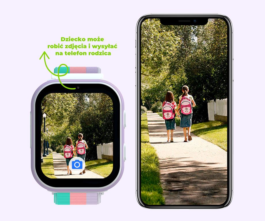 Smart watch dla dzieci Kiano Watch Joy w werski dla dziewczynki