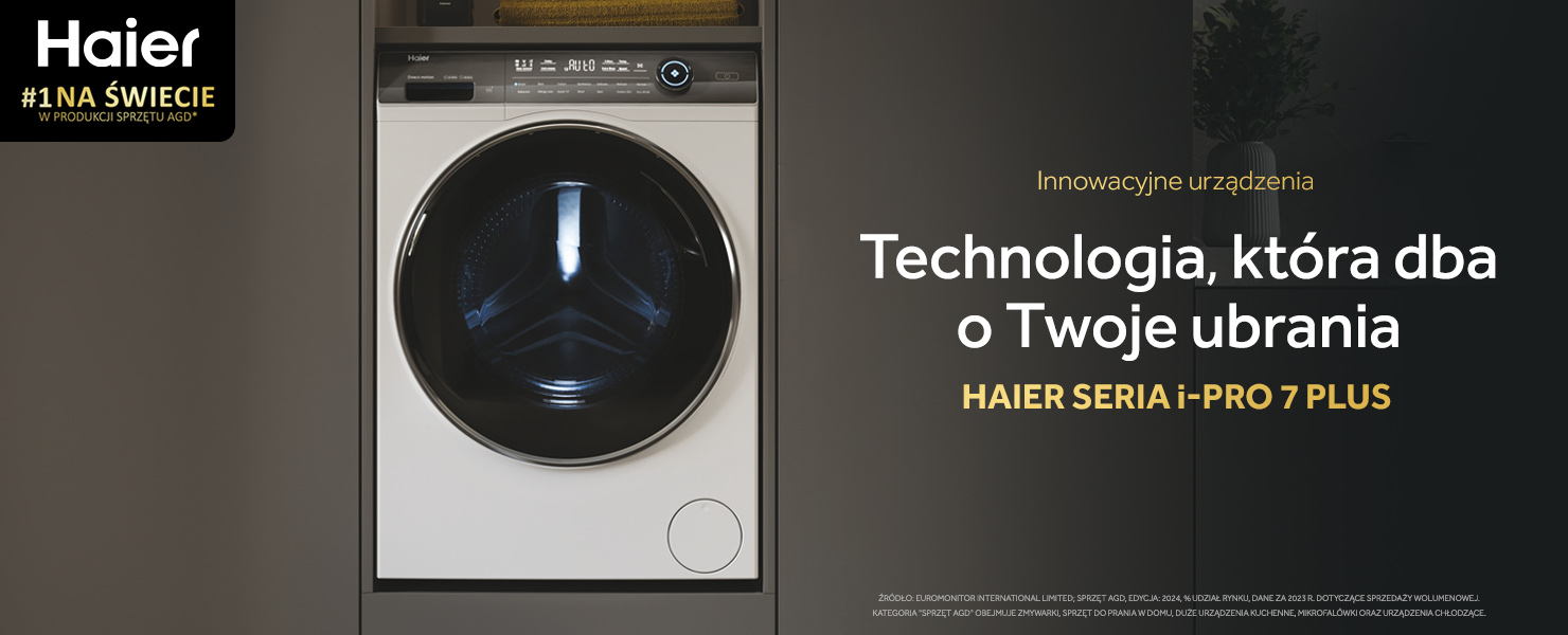 Pralka Haier i-Pro 7 Plus HW100-B14979NU1S