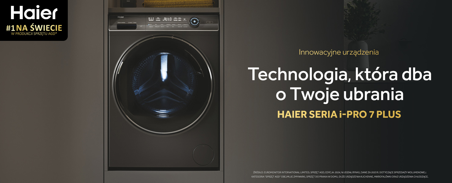 Pralka Haier i-Pro 7 Plus HW80-B14979S8TUS