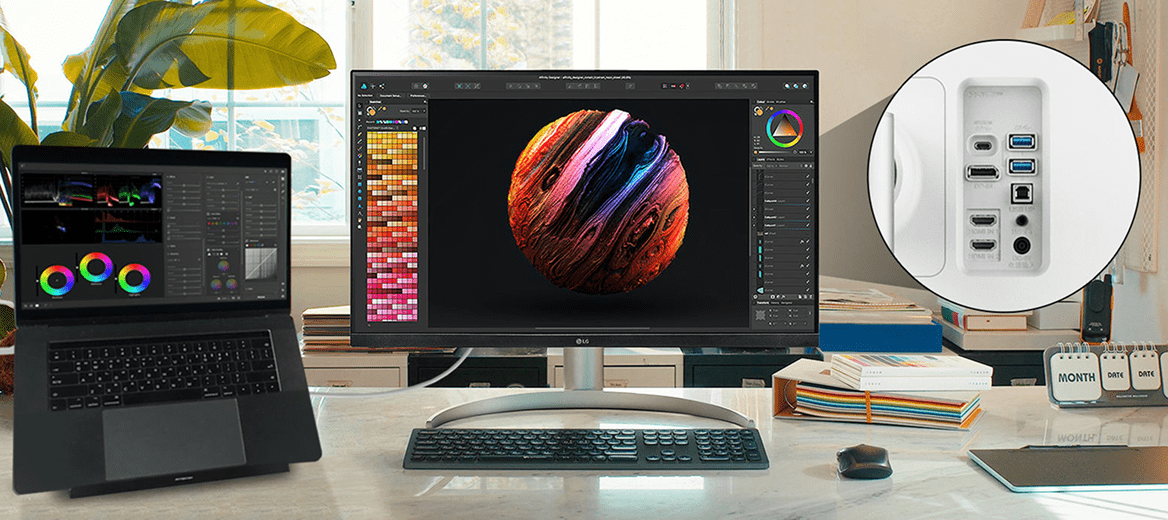 Monitor UHD 4K IPS Black o przekątnej ekranu 32” ze