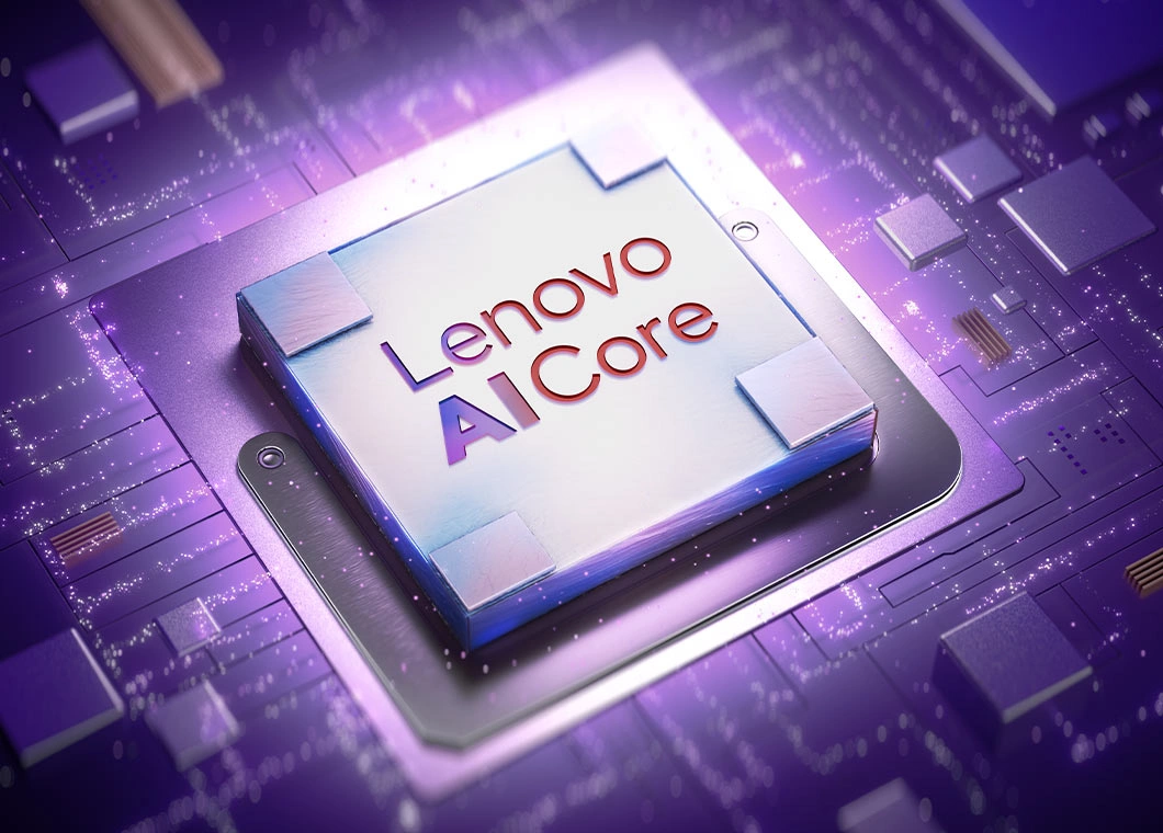 Płytka procesora Lenovo AI Core w laptopie Lenovo Yoga 7i
