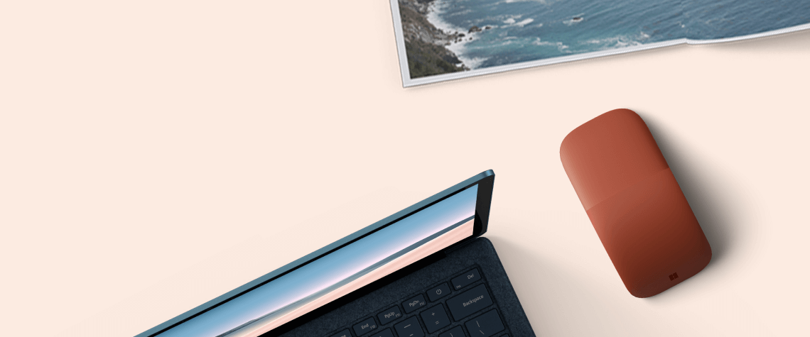 Myszka Microsoft Surface Arc Mouse Czerwony mak - Opinie