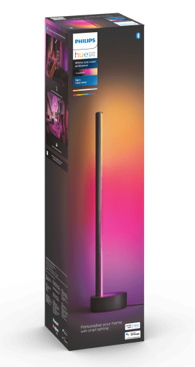 Philips Hue White and color ambiance Lampa Signe gradient (czarna)