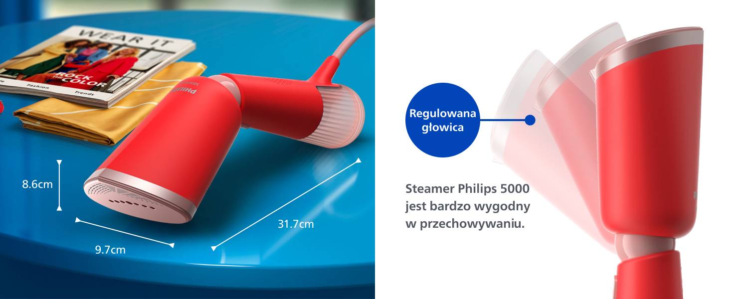 Показано рухому головку відпарювача Показано рухому головку відпарювача