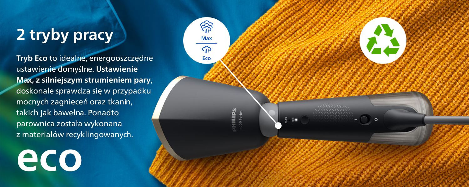 Відпарювач для одягу має 2 режими роботи