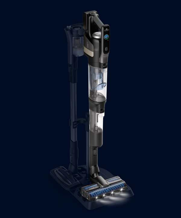 Бездротовий пилосос з функцією активного миття та світлодіодним підсвічуванням