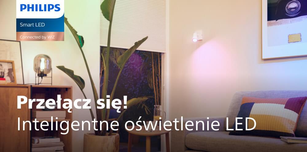 Philips Smart LED Żarówka filament przezroczysta E27 G200 6,7 W (40 W), zimna - ciepła biel