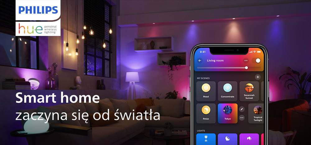 Philips Hue White and Color Ambiance lampy Play białe 2 szt.
