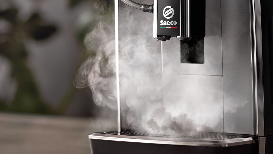 HygieSteam, що забезпечує гігієну використання машини Saeco HygieSteam, що забезпечує гігієну використання машини Saeco