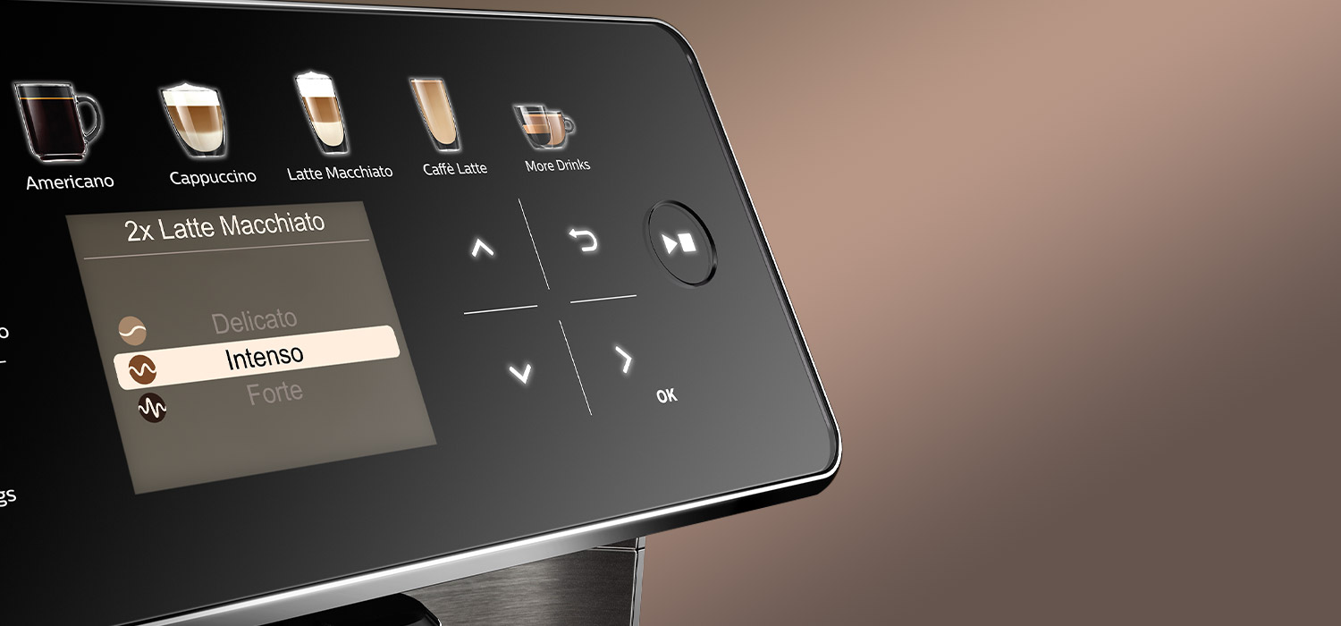 Легко відрегулювати силу кави завдяки CoffeeMaestro Легко відрегулювати силу кави завдяки CoffeeMaestro