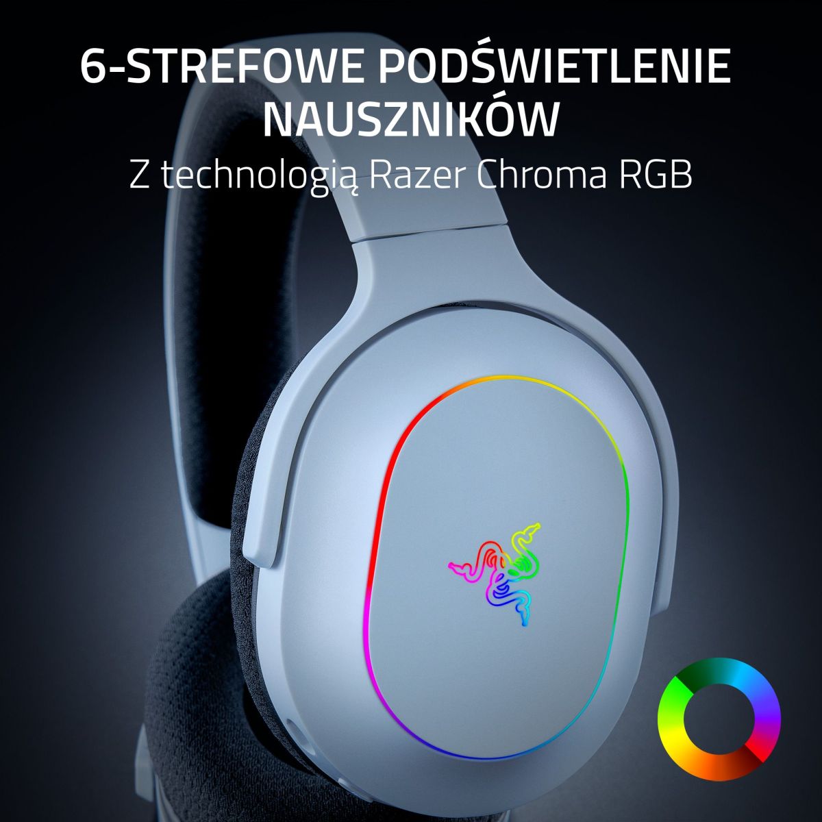 Słuchawki bezprzewodowe z mikrofonem Razer Barracuda X Chroma