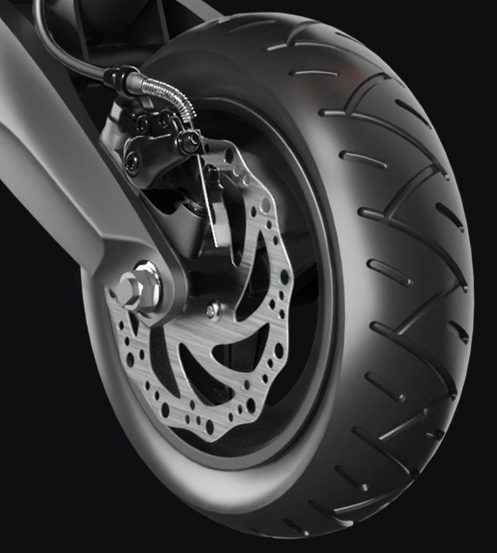 Hamulec tarczowy Ruptor R6 z tyłu 
