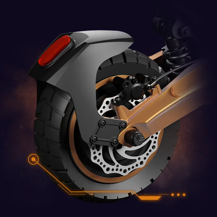 вид гальмівного диска скутера Ruptor R6