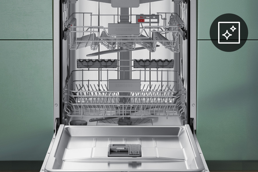 Посудомийна машина Samsung DW60CG550I00ET - програма очищення посудомийної машини