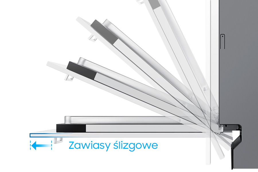 Розсувні петлі - ідеальна інтеграція посудомийної машини в кухню