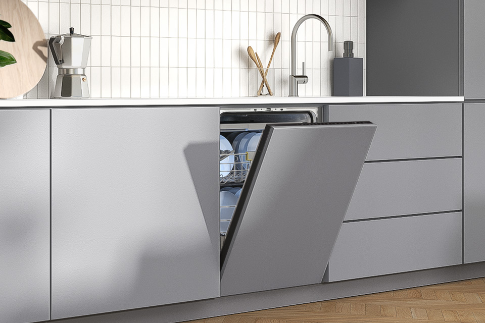 Вбудована посудомийна машина 60 см Samsung DW60DG750I00U1 доступна в Rtv Euro Agd