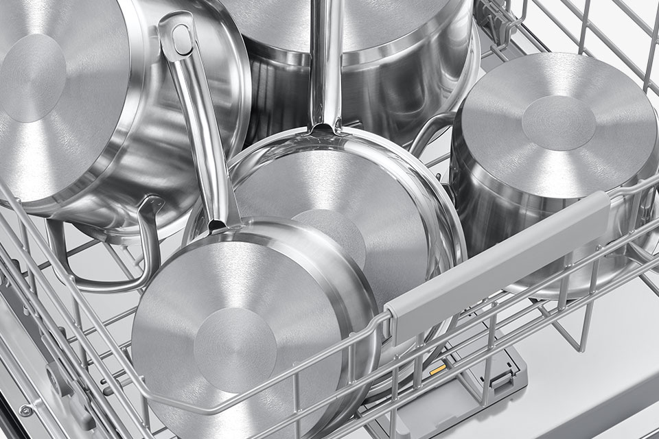 Вбудована посудомийна машина dw60dg770i00u1 може вмістити великий посуд