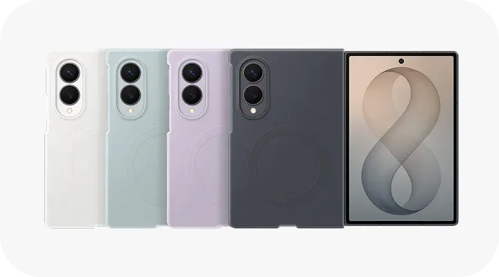 Etui do Galaxy Z Fold8 w kolorze czarnym, białym, fioletowym i zielonym