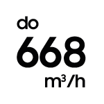 Mały obrazek - wydajność: NK24M5070BG: RTV Euro AGD Mały obrazek - wydajność: okap NK24M5070BG: RTV Euro AGD