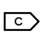 Клас енергоспоживання C забезпечує менше споживання енергії.