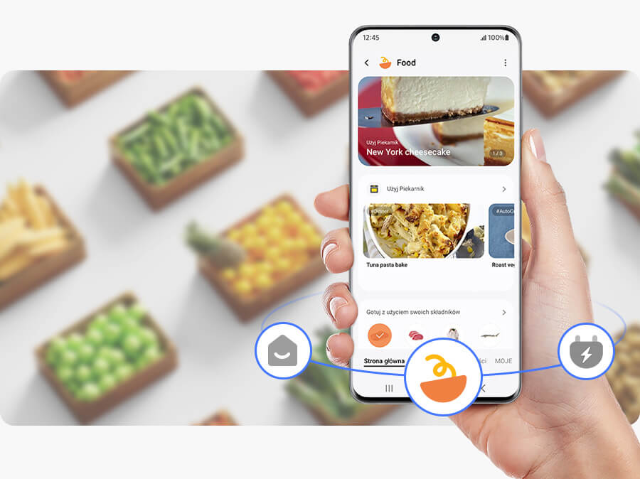 SmartThings Food дозволяє легко контролювати запаси їжі та робити покупки