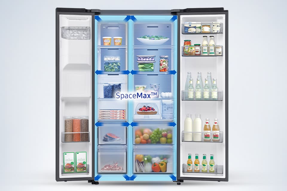 Lodówka Samsung SBS RS70F65KEFEO Pełny No Frost 178,4cm