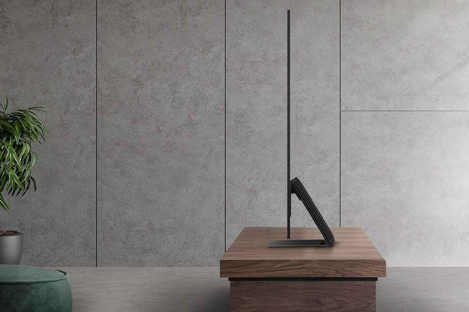 A Samsung TV hihetetlenül vékony profilja