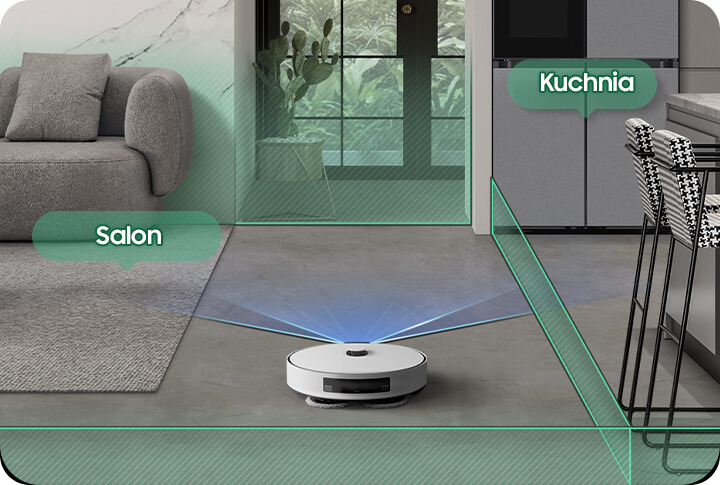 розпізнавання приміщень роботом-прибиральником Jet Bot Combo AI Steam