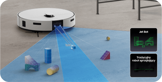 Він навіть бачить дуже мало предметів на підлозі