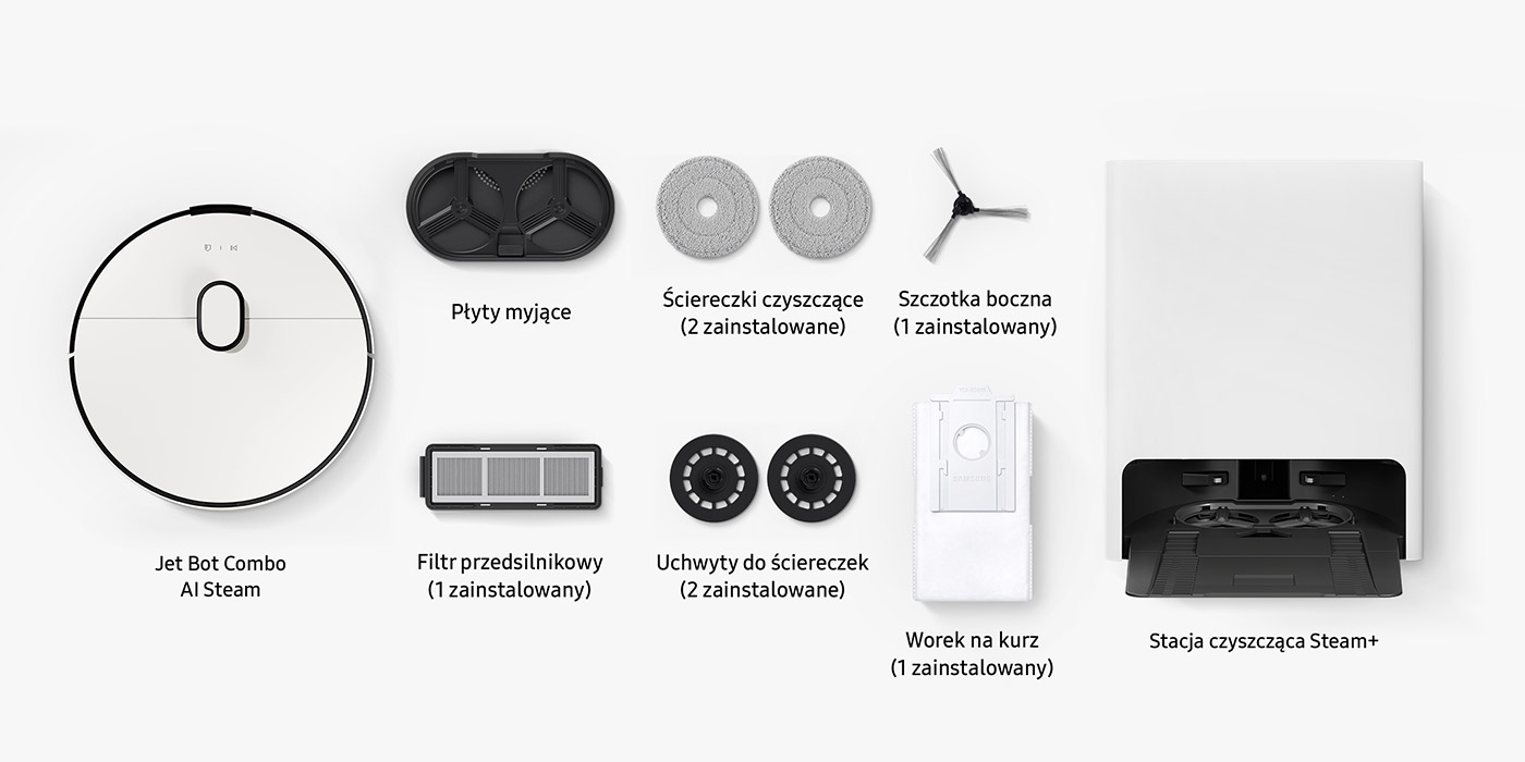 jet bot combo steam Ai вміст упаковки