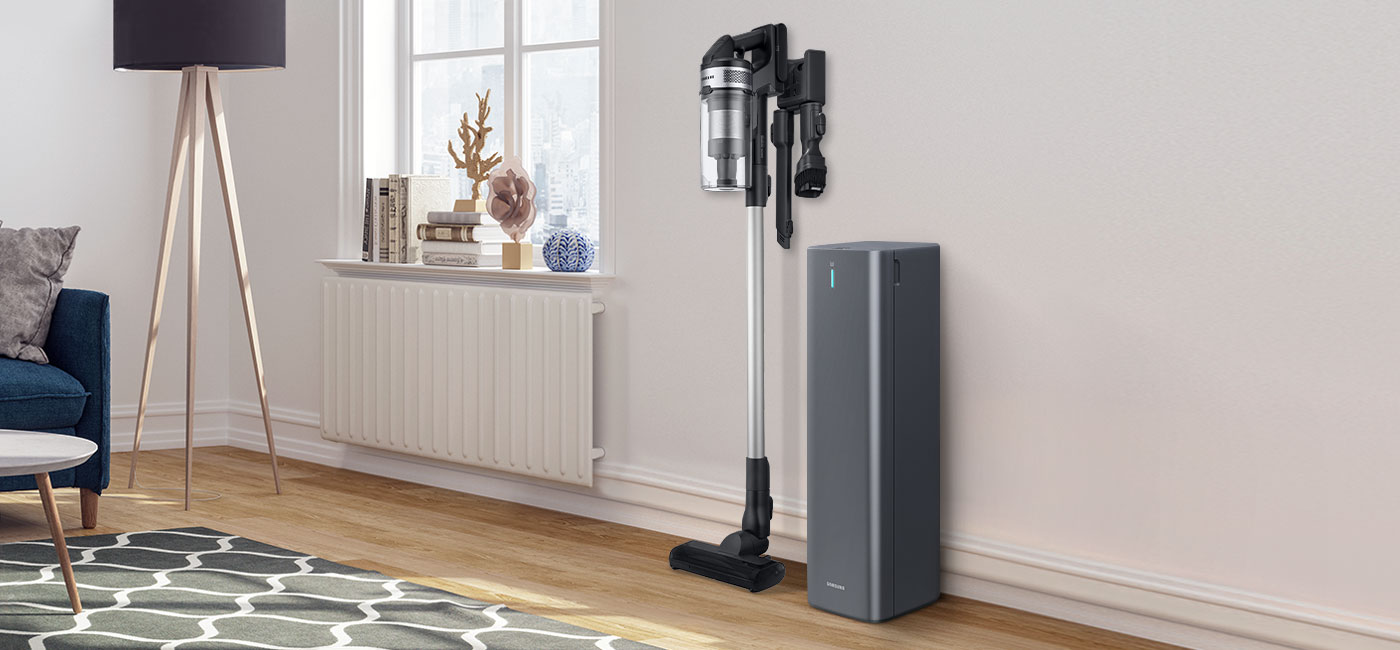 Станція очищення Samsung, доступна в Rtv Euro Agd, робить пилосос більш зручним і гігієнічним