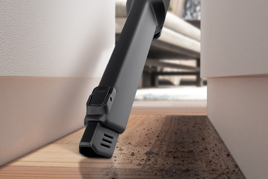 Довгий і вузький наконечник - проріз - один з аксесуарів пилососа Samsung