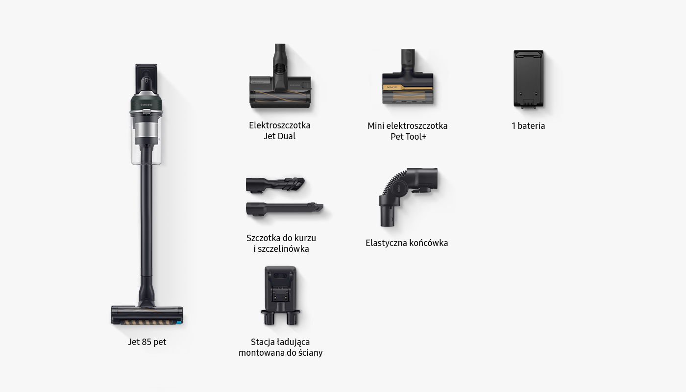 Багатий набір аксесуарів - всі елементи представлені на фото