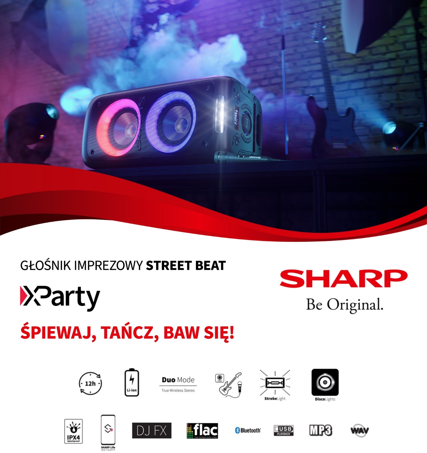 Głośnik imprezowy Street Beat