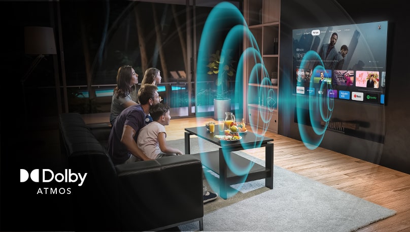 4K ULTRA HD LED SHARP GOOGLE TV