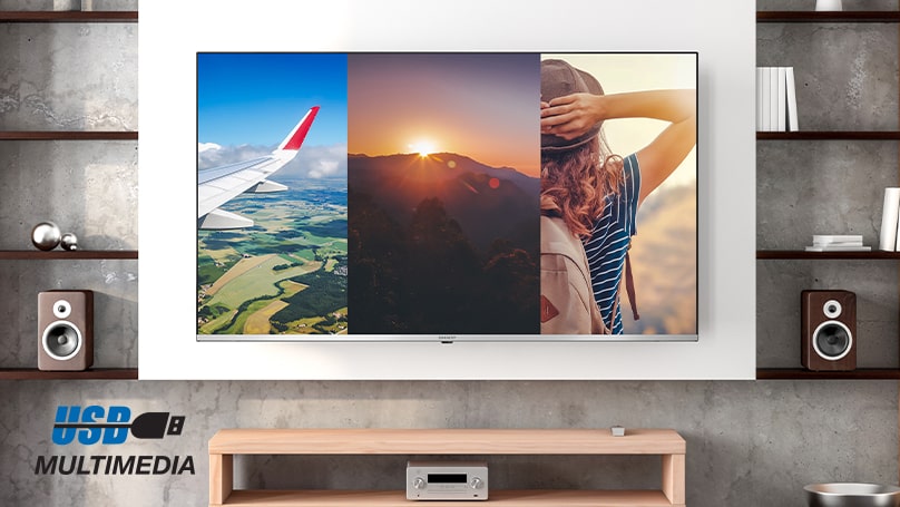 4K ULTRA HD QUANTUM DOT SHARP GOOGLE TV