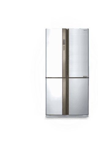 SHARP冷蔵庫 Lodówka Sharp SJ-EX820F2WH - pełny No Frost - 183cm - komora