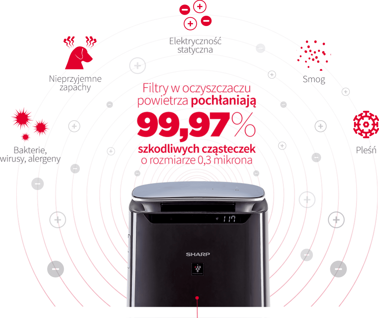 Air Cleaner FP-J60EU-H