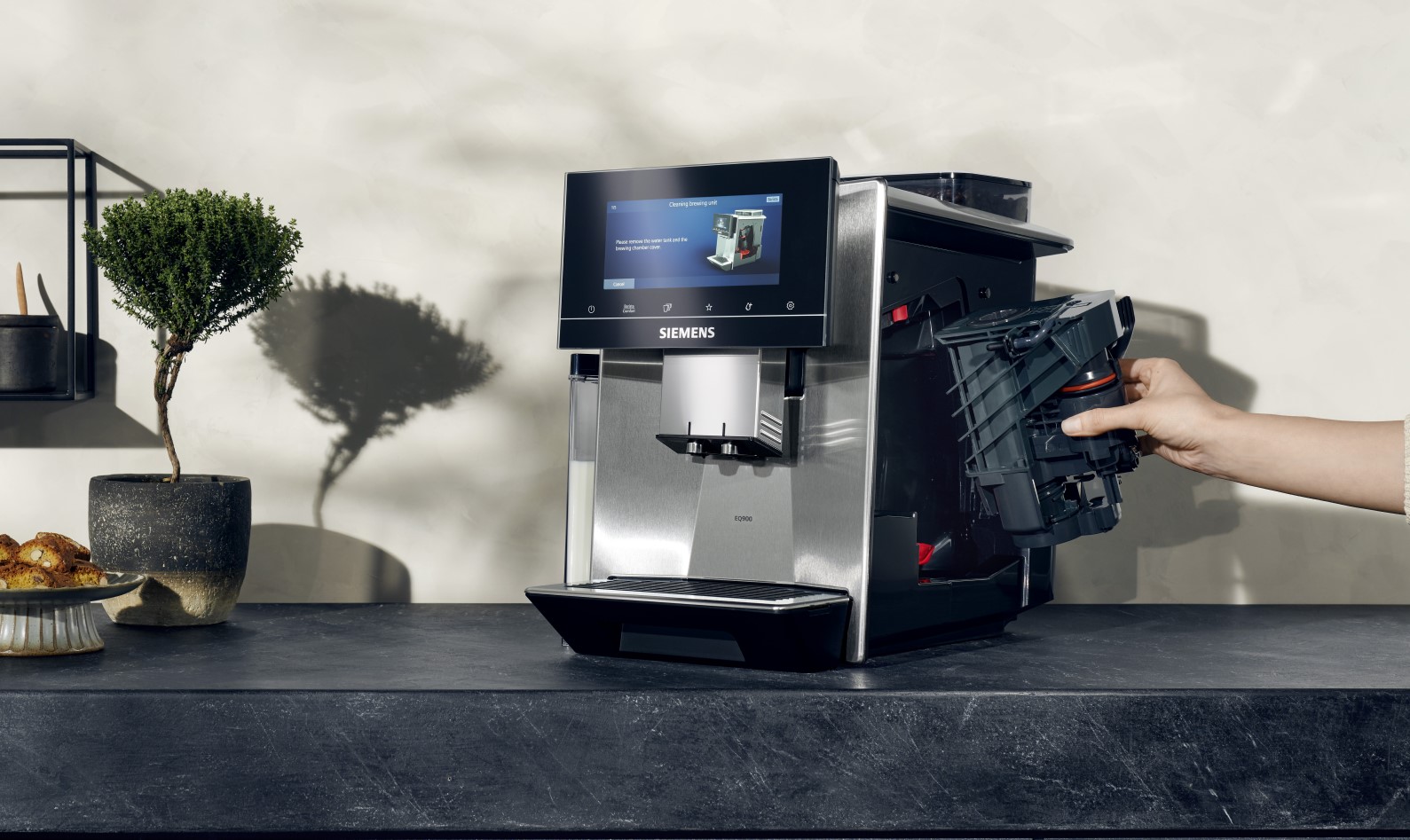 Ідеальна гігієна - знімний блок заварювання.