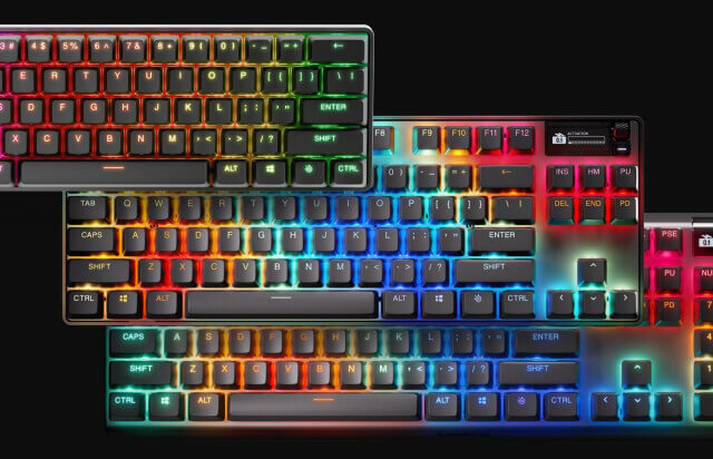 Klawiatura mechaniczna SteelSeries Apex Pro TKL Wireless Gen 3 US